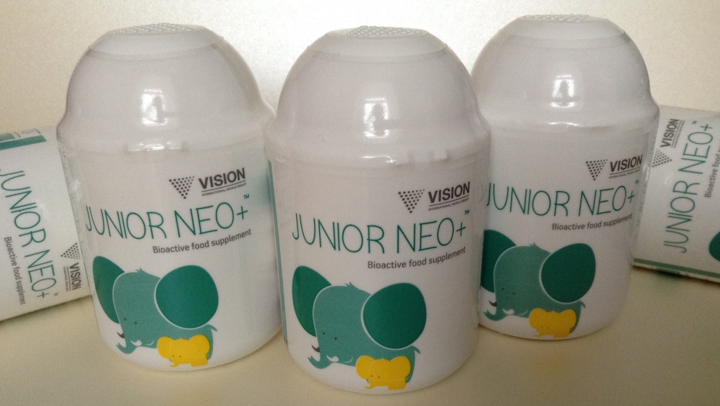 Junior Neo+ детские витамины VISION. Купить на Naturalbad.ru , +7 923 240 2575